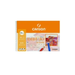 Bloc de dibujo espiral Basik Canson Din A4+ 20 hojas 130 gr