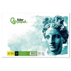 Bloc de dibujo Liderpapel encolado Din A3 30 hojas 120 gr sin recuadro