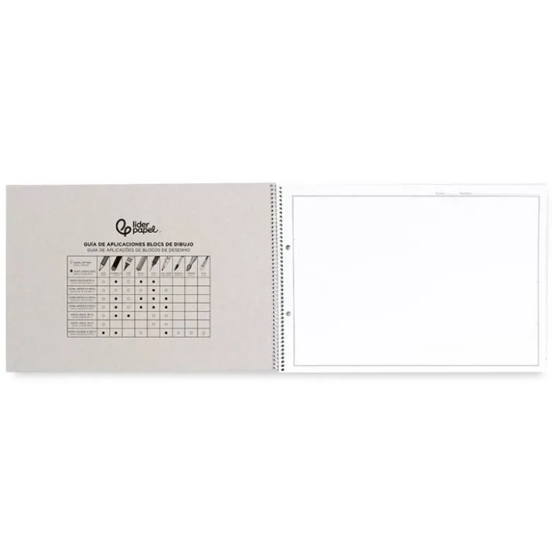 Bloc de dibujo Liderpapel Folio 20 hojas 130 gr