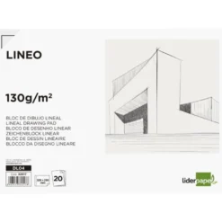 Bloc de dibujo Liderpapel Folio 20 hojas 130gr