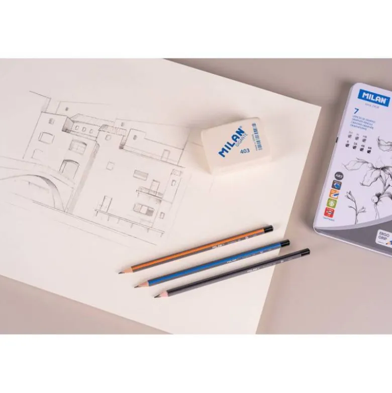 BLOC DE DIBUJO MILAN GIGANTE COLECCION 430 DIN A3 LISO 50 HOJAS 200 GR