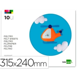 Bloc de fieltro Liderpapel 180g/m2