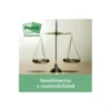 BLOC DE NOTAS ADHESIVAS QUITA Y PON POST-IT SUPER STICKY 76X76 MM 70 HOJAS RECICLADAS PAQUETE DE 14 UNIDADES