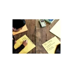 BLOC DE NOTAS ADHESIVAS QUITA Y PON POST-IT SUPER STICKY AMARILLO 30 HOJAS 279X279 MM