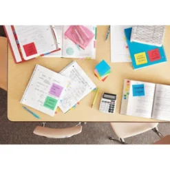 Bloc de notas adhesivas Z-Notes Post-it ®. Colores surtidos