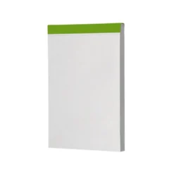Bloc de notas Din A6 encolado 80 hojas marca Liderpapel liso