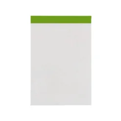 Bloc de notas Din A6 encolado 80 hojas marca Liderpapel liso