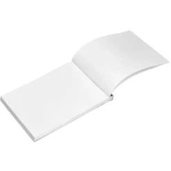 Bloc de notas Din A6 encolado 80 hojas marca Liderpapel liso