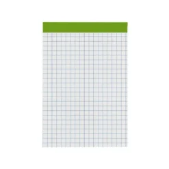Bloc de notas Din A7 encolado Liderpapel 80 hojas cuadricula 4 mm