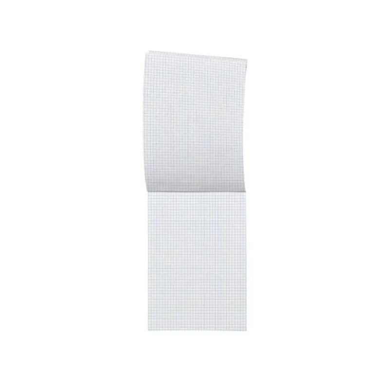 Bloc de notas Din A5 encolado marca Liderpapel cuadricula 4 mm 80 hojas