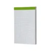 Bloc de notas Din A4 encolado marca Liderpapel cuadricula 4 mm 80 hojas