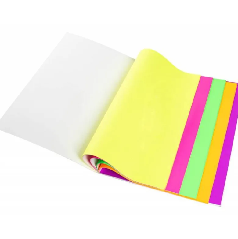 Bloc de notas magneticas quita y pon Q-Connect 210x297 mm 5 colores fluorescentes