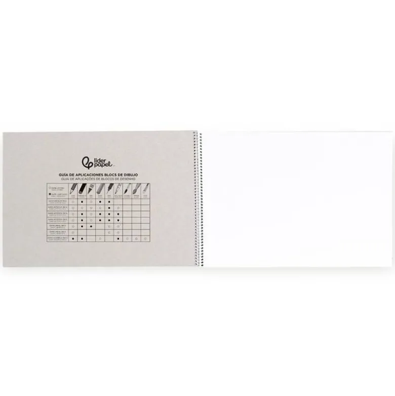 Bloc dibujo Liderpapel Folio 20 hojas 90 gr