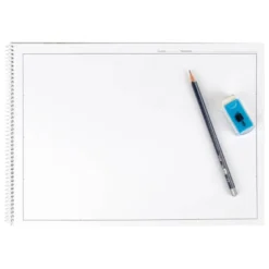 BLOC DIBUJO LIDERPAPEL LINEAL VANGUARDIA 230X325MM 20 HOJAS 130G/M2 CON RECUADRO PERFORADO