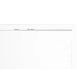 BLOC DIBUJO LIDERPAPEL LINEAL VANGUARDIA 230X325MM 20 HOJAS 130G/M2 CON RECUADRO PERFORADO