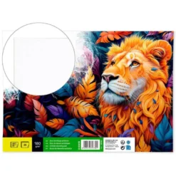 Bloc Dibujo lineal A3 Liderpapel 20 hojas con recuadro