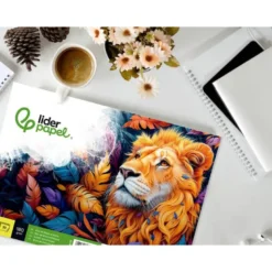 Bloc Dibujo lineal A3 Liderpapel 20 hojas con recuadro