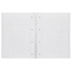 Bloc Din A4 espiral Microperforado Tapa azul Liderpapel 80 hojas