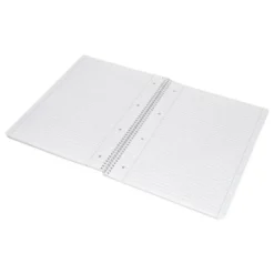 Bloc Din A4 espiral Microperforado Tapa azul Liderpapel 80 hojas