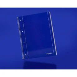 Bloc Din A4 espiral Microperforado Tapa azul Liderpapel 80 hojas