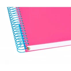 Bloc Espiral Liderpapel A5 serie Antartik rosa 120 hojas