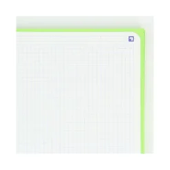 Bloc espiral Oxford Din A-4 extradura microperforado color verde 80 hojas