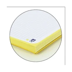 Bloc espiral Oxford Din A-4 extradura 80 hojas microperforado color amarillo