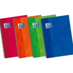 Bloc espiral Oxford extradura cuarto cuadricula 4mm 80 hojas