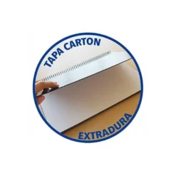 Bloc espiral Oxford extradura cuarto cuadricula 4mm 80 hojas