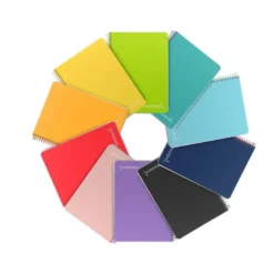 Bloc Liderpapel cuarto witty milimetrado 2 mm 80 hojas tapa dura 75 gr color “no se puede elegir”