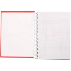Bloc Liderpapel DIN A5 crafty cuadro 3 mm con margen 80 hojas tapa forrada 90 gr color “no se puede elegir”