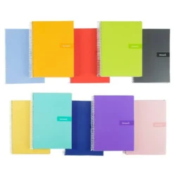 Bloc Liderpapel DIN A5 crafty cuadro 3 mm con margen 80 hojas tapa forrada 90 gr color “no se puede elegir”