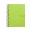 Bloc Liderpapel Din A4 crafycuadrícula 4mm tapa forrada 90 gr 80 hojas verde