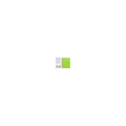 Bloc Liderpapel Din A4 crafycuadrícula 4mm tapa forrada 90 gr 80 hojas verde