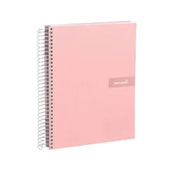 Bloc Liderpapel Din A4 crafy cuadrícula 4mm tapa forrada 90 gr 80 hojas rosa