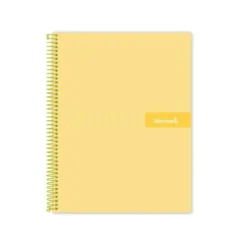 Bloc Liderpapel Din A4 crafy cuadrícula 4mm tapa forrada 90 gr 80 hojas color amarillo