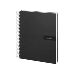 Bloc Liderpapel Din A4 crafy cuadrícula 4mm tapa forrada 90 gr 80 hojas color negro