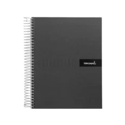 Bloc Liderpapel Din A4 crafy cuadrícula 4mm tapa forrada 90 gr 80 hojas color negro