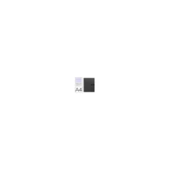 Bloc Liderpapel Din A4 crafy cuadrícula 4mm tapa forrada 90 gr 80 hojas color negro