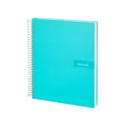 Bloc Liderpapel Din A4 crafycuadrícula 4mm 80 hojas tapa forrada 90 gr color azul