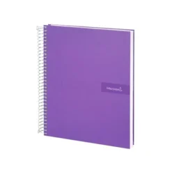 Bloc Liderpapel Din A4 crafy cuadrícula 4mm tapa forrada 90 gr 80 hojas color morado