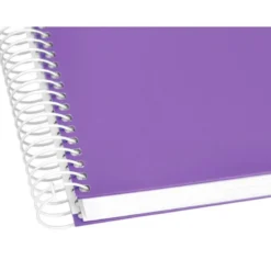 Bloc Liderpapel Din A4 crafy cuadrícula 4mm tapa forrada 90 gr 80 hojas color morado