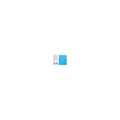 Bloc Liderpapel Din A4 micro crafty cuadrícula 5mm 5 bandas 4 taladros tapa forrada 90 gr 120 hojas color azul