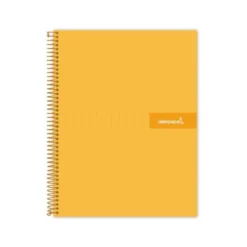 Bloc liderpapel Din A5 micro crafty cuadrícula 5mm 120 hojas tapa forrada 90 gr color naranja