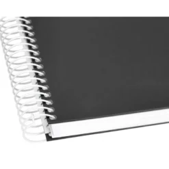 Bloc liderpapel Din A5 micro crafty cuadrícula 5mm 120 hojas tapa forrada 90 gr negro