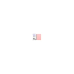 Bloc liderpapel Din A5 micro crafty cuadrícula 5mm 120 hojas tapa forrada 90 gr color rosa