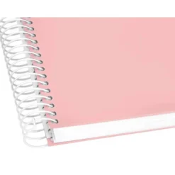 Bloc liderpapel Din A5 micro crafty cuadrícula 5mm 120 hojas tapa forrada 90 gr color rosa
