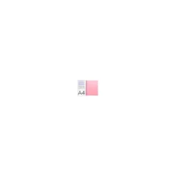 Bloc Liderpapel Din A4 micro jolly cuadrícula 5mm 5 bandas 4 taladros tapa forrada 75 gr 140 hojas color rosa