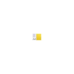 Bloc Liderpapel Din A4 micro jolly cuadrícula 5mm 5 bandas 4 taladros tapa forrada 75 gr 140 hojas color amarillo