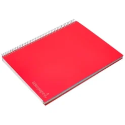 Bloc Liderpapel DIN A4 micro jolly 140 hojas cuadro 4mm 5 bandas 4 taladros tapa forrada 75 gr color “no se puede elegir”